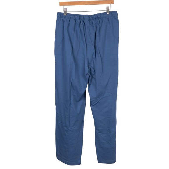 Erika Jogger Set Womens PXL 2 Piece Blue Cotton Zip Jacket Elastic Waist Pants - Picture 8 of 8